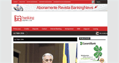 Desktop Screenshot of bankingnews.ro