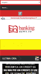 Mobile Screenshot of bankingnews.ro